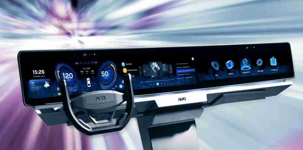 蓝狮在线开拓前瞻显示技术创新应用，，，，结合优异整合设计能力，，开发智能车载FIDM Plus一体化显示方案，，，，让驾驶操作与车内娱乐体验再进化