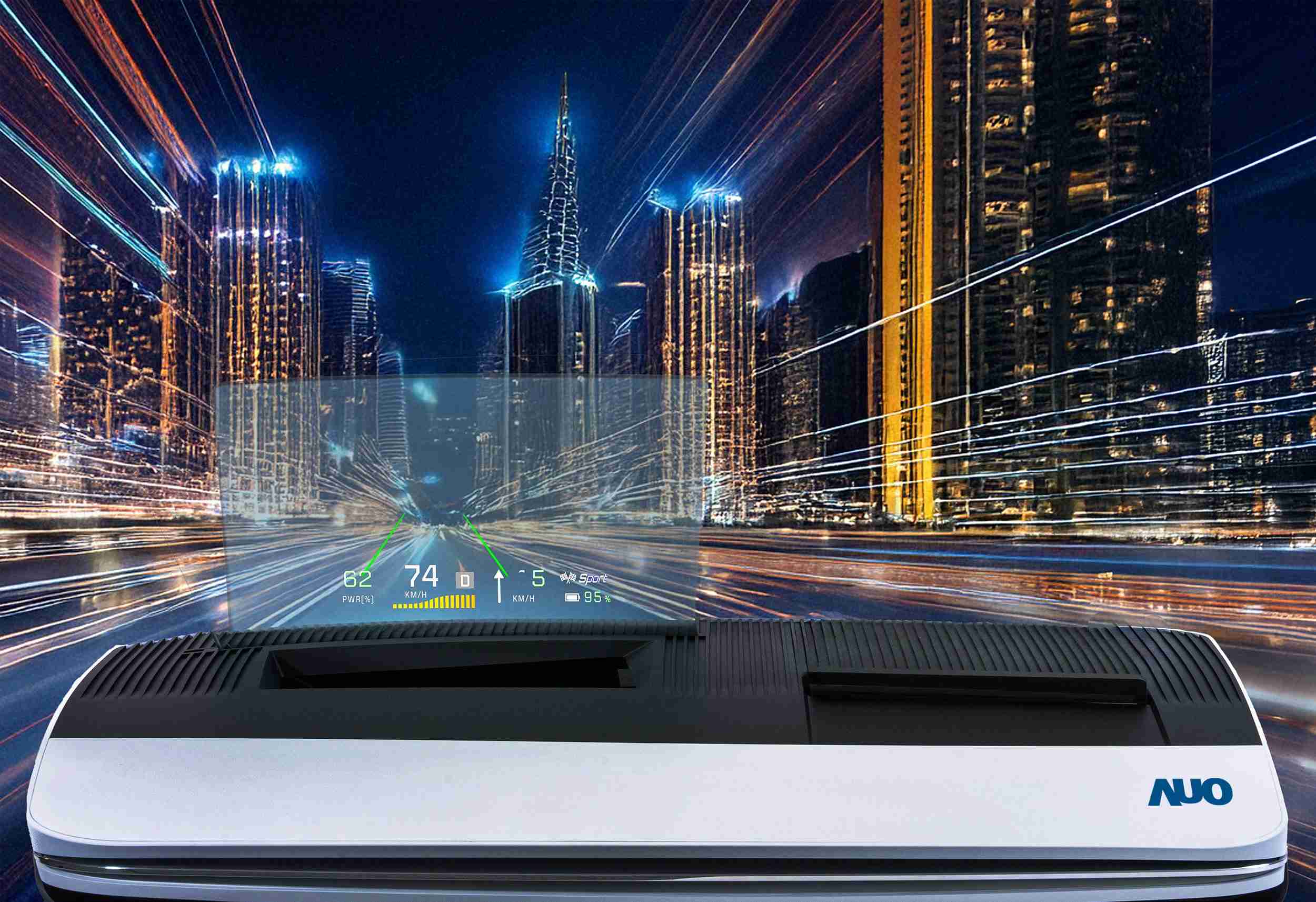 蓝狮在线推出13吋Micro LED抬头显示器，，提供高入眼亮度、、、、高色彩饱和度的显示质量，，，在阳光下或黑暗中都清晰可见，，，，并利用Micro LED模块体积小的优势，，解决车用空间有限的痛点